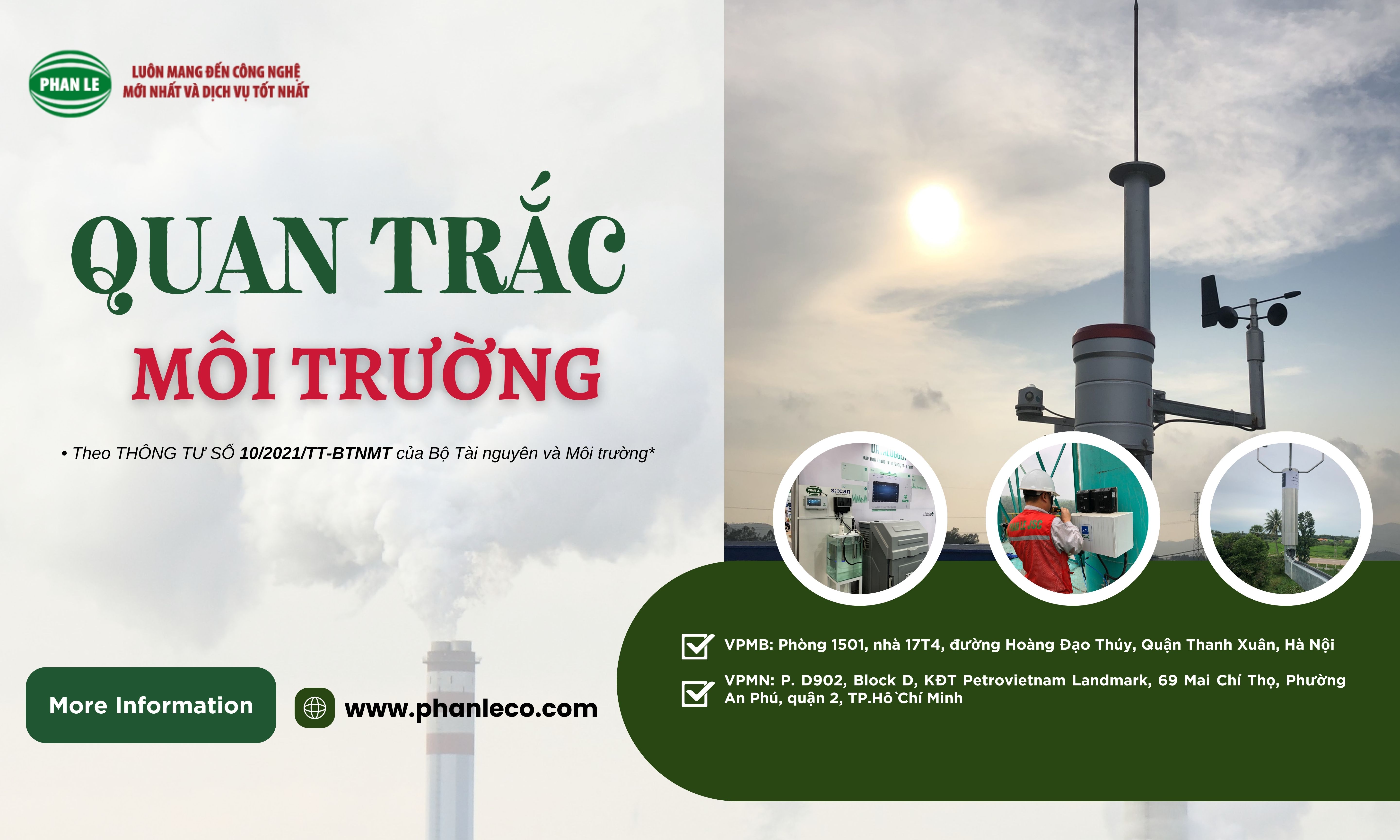 Dịch vụ Quan Trắc Môi Trường: Nước, Khí, và Khí Tượng Thủy Văn